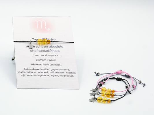 sterrenbeeld armband 