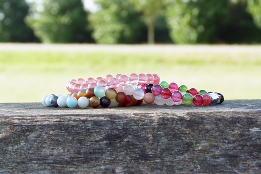 Unique name gemstone bracelet